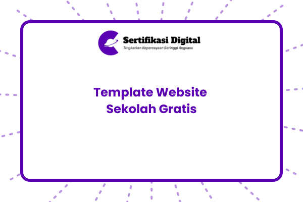 Template Website Sekolah Gratis