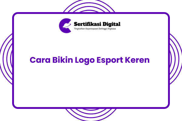 Cara Bikin Logo Esport Keren