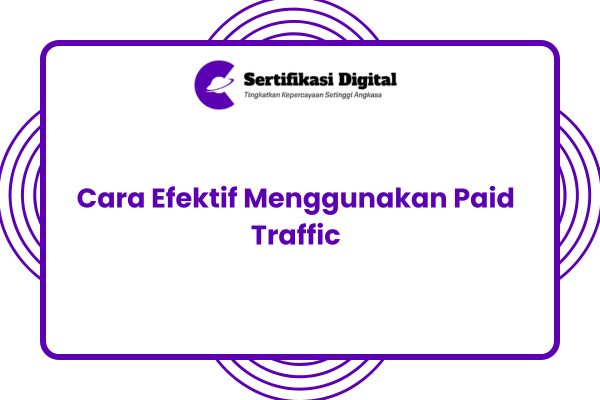 Cara Efektif Menggunakan Paid Traffic