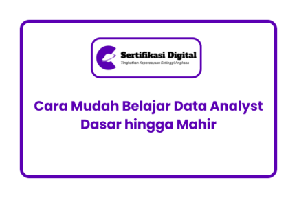 Cara Mudah Belajar Data Analyst Dasar hingga Mahir